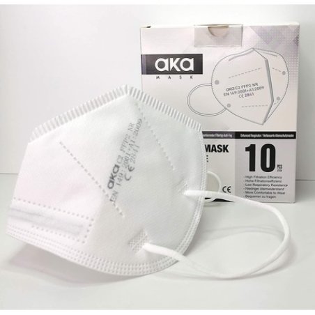 Aka Ffp2 Respirator Masks, Individually Packed, Ce Certified, Pack Of