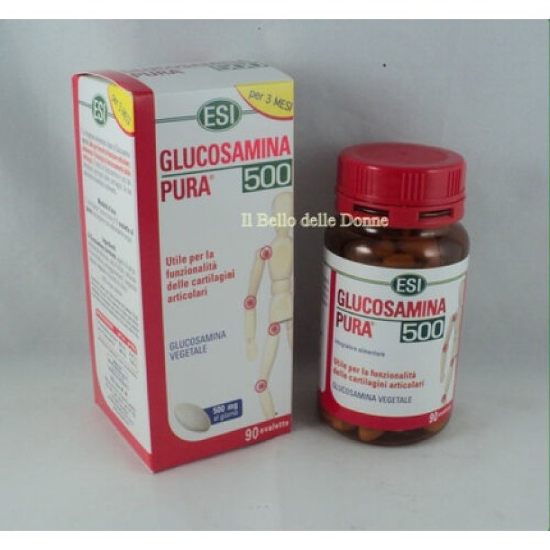 ESI Non Dol Glucosamine Pura 500 No-Dol 90 Ovalt X Cartilage Joints