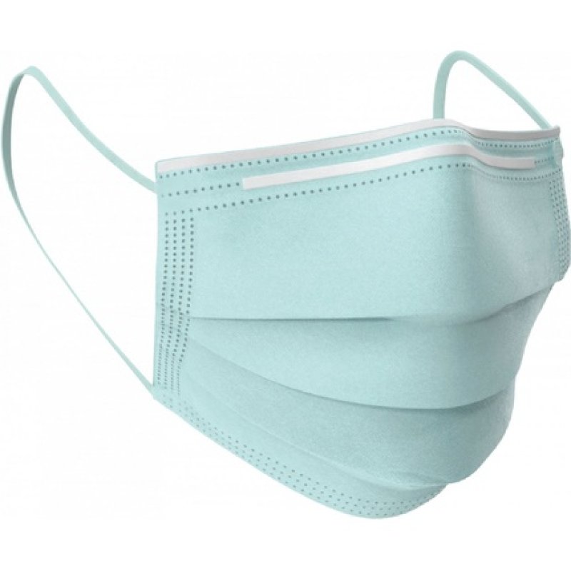 Ewanto Disposable Face Mask In Blue - Type Iir With Ce Certification
