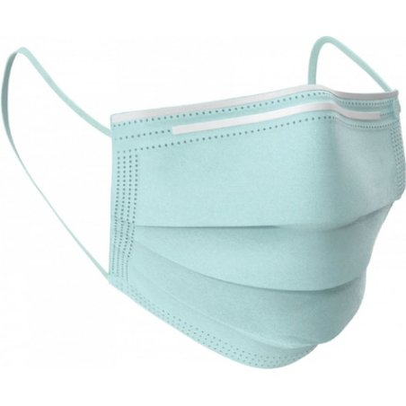 Ewanto Disposable Face Mask In Blue - Type Iir With Ce Certification