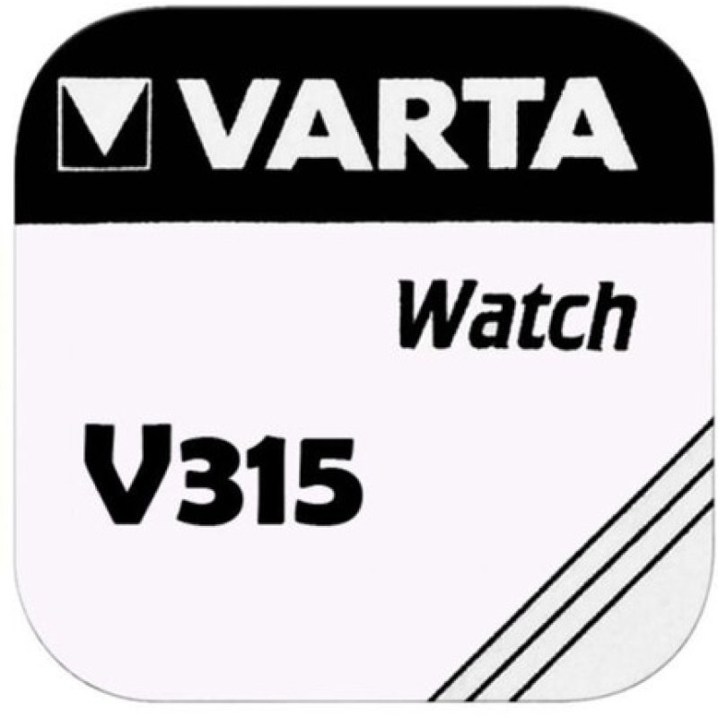 1x Varta Watch V 315 Watch Cell Sr716sw Button Cell V315 Watch Battery Pack Of 1