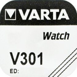 Varta Watch V301 Battery - Silver Oxide, 95 Mah, 1 Piece