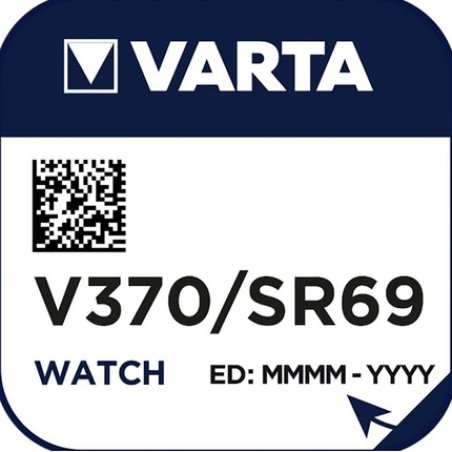 Varta Watch Battery Button Cell Sr 920 W V370 Silver Oxide 30 Mah 1.55 V
