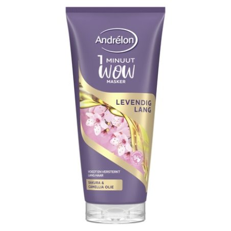 Andrelon 1 Minute Wow Mask For Lively Long Hair