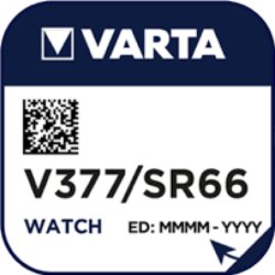 Varta Watch V 377 Watch Cell Button Cell Sr 626 Sw V377 Watch Battery 1 Er Bl