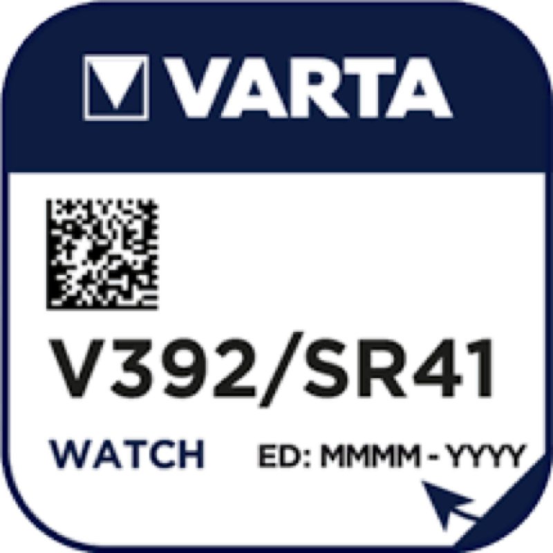 Varta Watch V 392 Watch Cell Button Cell Sr 41 W V392 Watch Battery 1 Er Bl