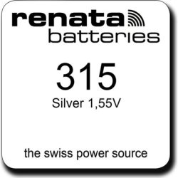 Renata Watch V 315 Watch Cell Button Cell Sr716sw V315 Watch Battery 1 Er Bl