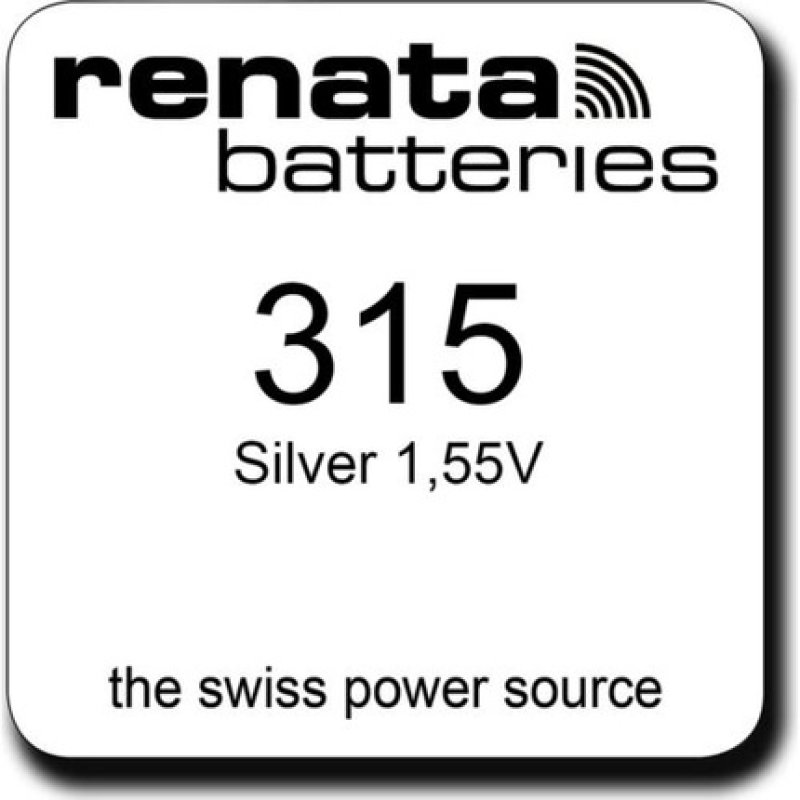 Renata Watch V 315 Watch Cell Button Cell Sr716sw V315 Watch Battery 1 Er Bl