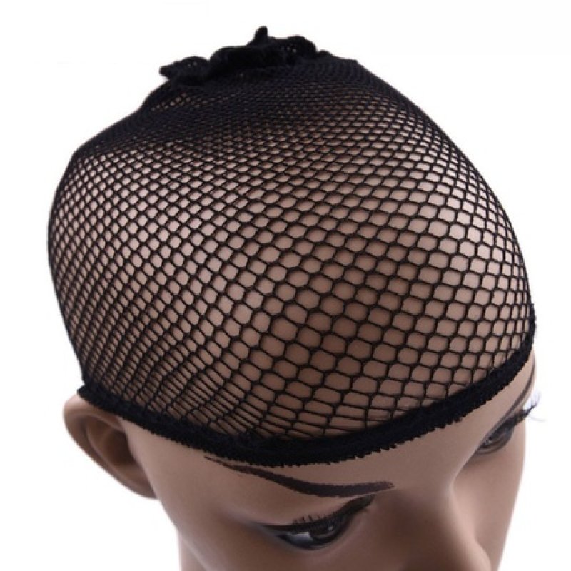 Ewanto Mesh Wig Cap Undercap Made Of Black Nylon With Open End Ha-24