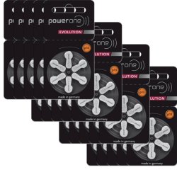 Varta Power One Evolution Gr 13 Hearing Aid Batteries 1.45v Orange 6-Pack