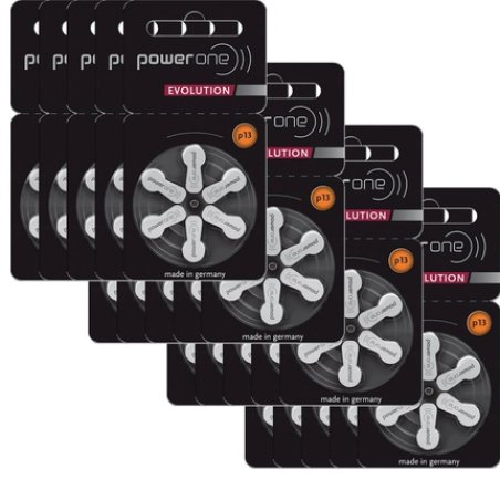 Varta Power One Evolution Gr 13 Hearing Aid Batteries 1.45v Orange 6-Pack