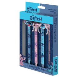 STITCH & ANGEL - 4 Stylos à Gel Effaçable Head Topper