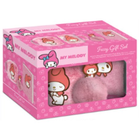 MY MELODY - Gift Set Fuzzy - Notebook Mug 440ml Porte-clé