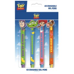 TOY STORY - 4 Stylos à Gel Effaçable Head Topper