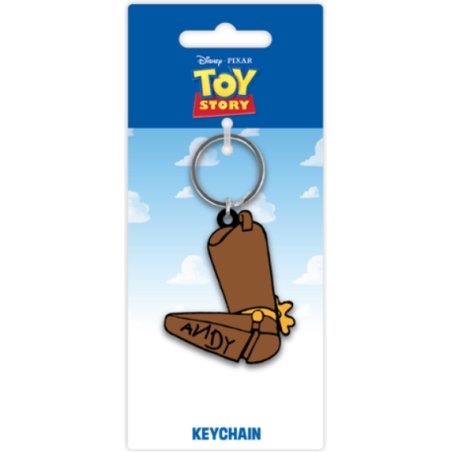 TOY STORY - Botte de Woody - Porte-clés en PVC