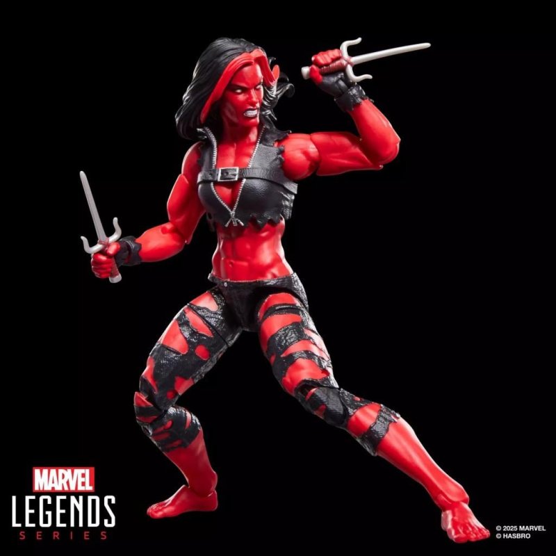 MARVEL - Red She-Hulk - Figurine Legends Series 15cm