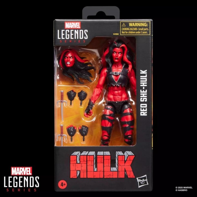 MARVEL - Red She-Hulk - Figurine Legends Series 15cm