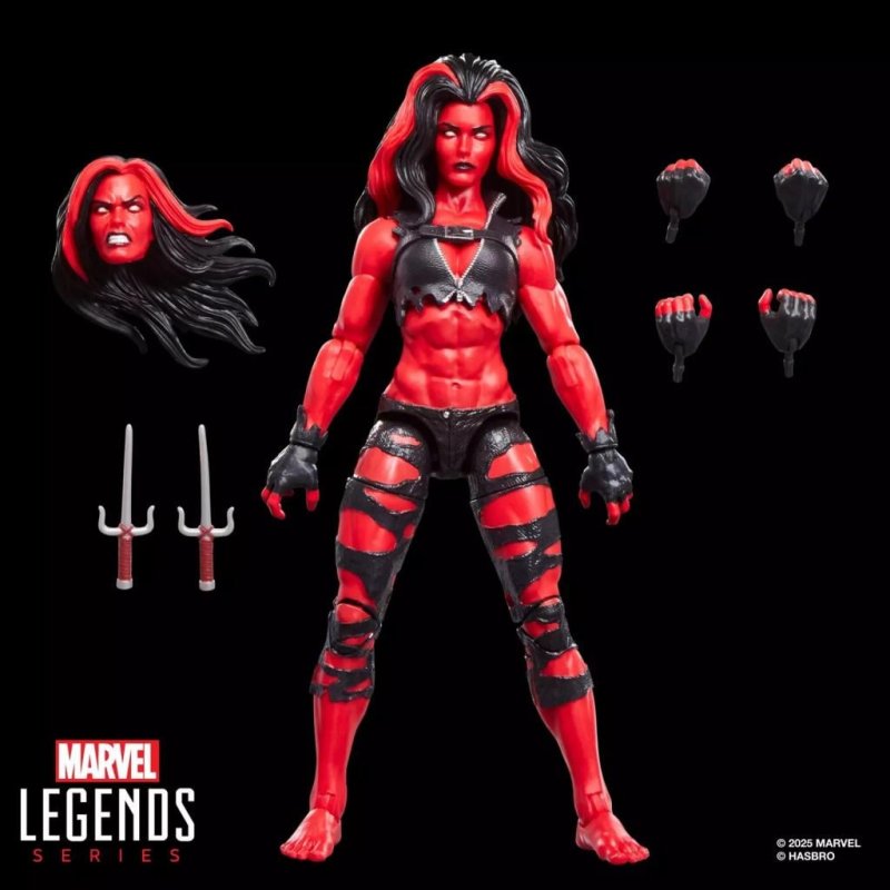 MARVEL - Red She-Hulk - Figurine Legends Series 15cm
