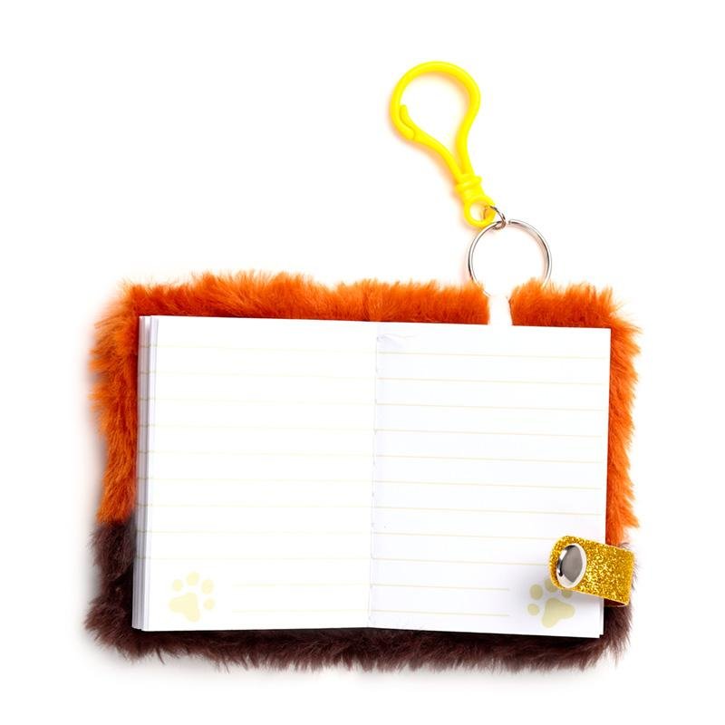 KAWAII - Adoramals Sauvages - Mini Notebook Pelucheux A7