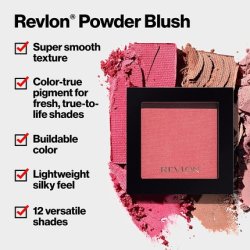 Revlon Powder Blush poudre de visage 001 Oh Baby! Pink