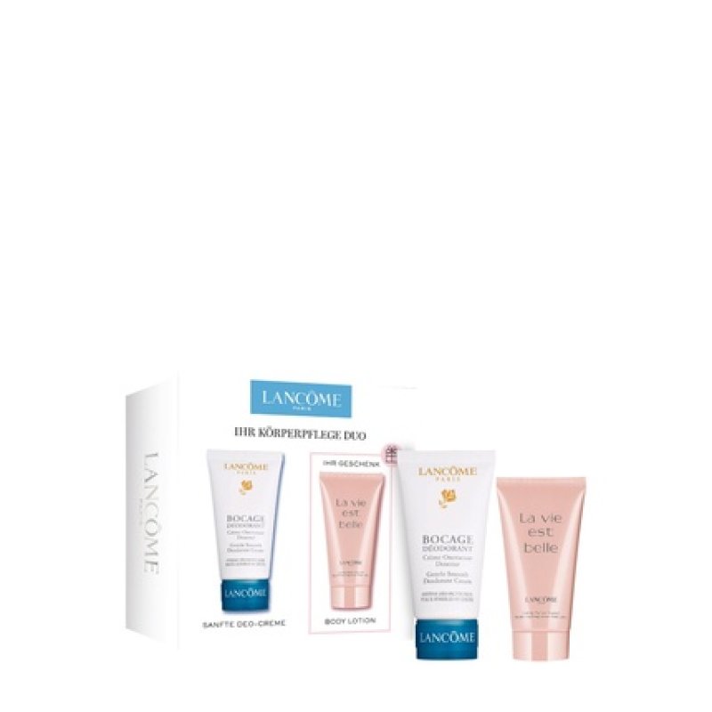 Lancome Set Bocage Deodorant Cream 50ml And La Vie Est Belle Body Lotion 50ml