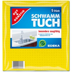 Edeka Sponge Cloths 5 Pieces De 15