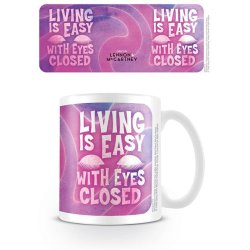 LENNON & MCCARTNEY - Living Is Easy With Eyes Closed - Mug 315ml