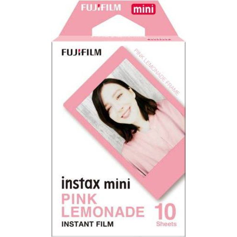 Fujifilm Instax Mini Pink Lemonade pellicule polaroid 10 pièce(s) 54 x 86 mm