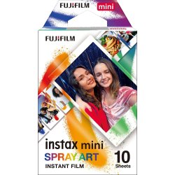 Fuji Instax Mini               Spray Art  Sofortbildfilm 10 Belichtungen