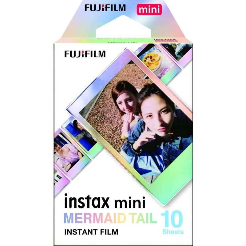 Fuji Instax Mini            Mermaid Tail  Sofortbildfilm 10 Belichtungen