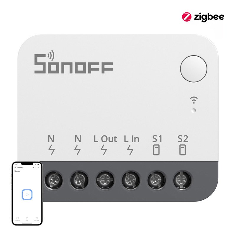 Smart ZigBee mini switch SONOFF ZBMINIR2