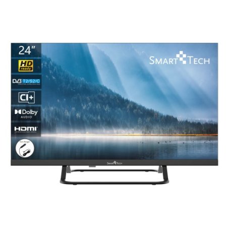 Smart-Tech 24HN01VC TV 61 cm (24") HD Black 200 cd/m²