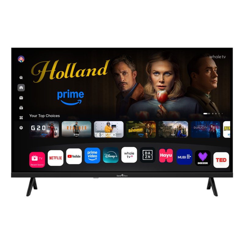 Smart-Tech 32HH01K TV 81,3 cm (32") HD Smart TV Wifi Noir 180 cd/m²