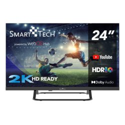 SMART Technologies 24HW01V TV 61 cm (24") HD Smart TV Wi-Fi Black 180 cd/m²