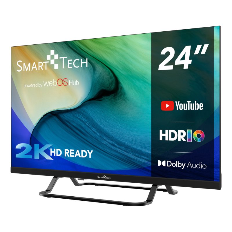 SMART Technologies 24HW01V TV 61 cm (24") HD Smart TV Wifi Noir 180 cd/m²