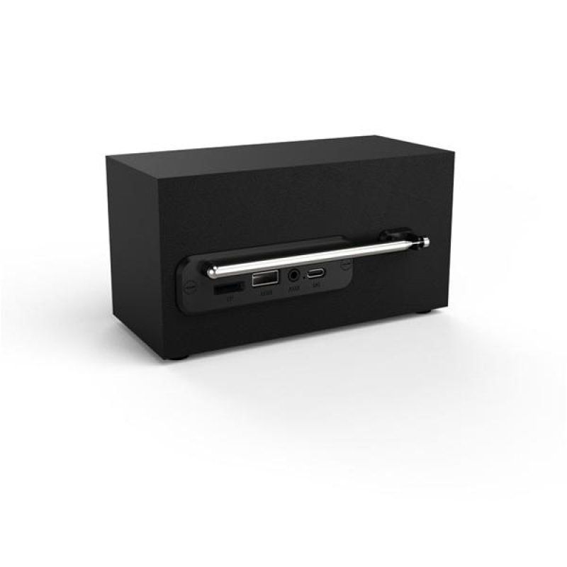 BeBop FM Mini portable au design vintage, équipée du Bluetooth et d’une *