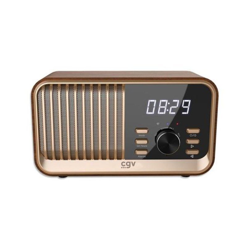 Une radio Couleur Bois à l’allure vintage associée aux dernières techno *