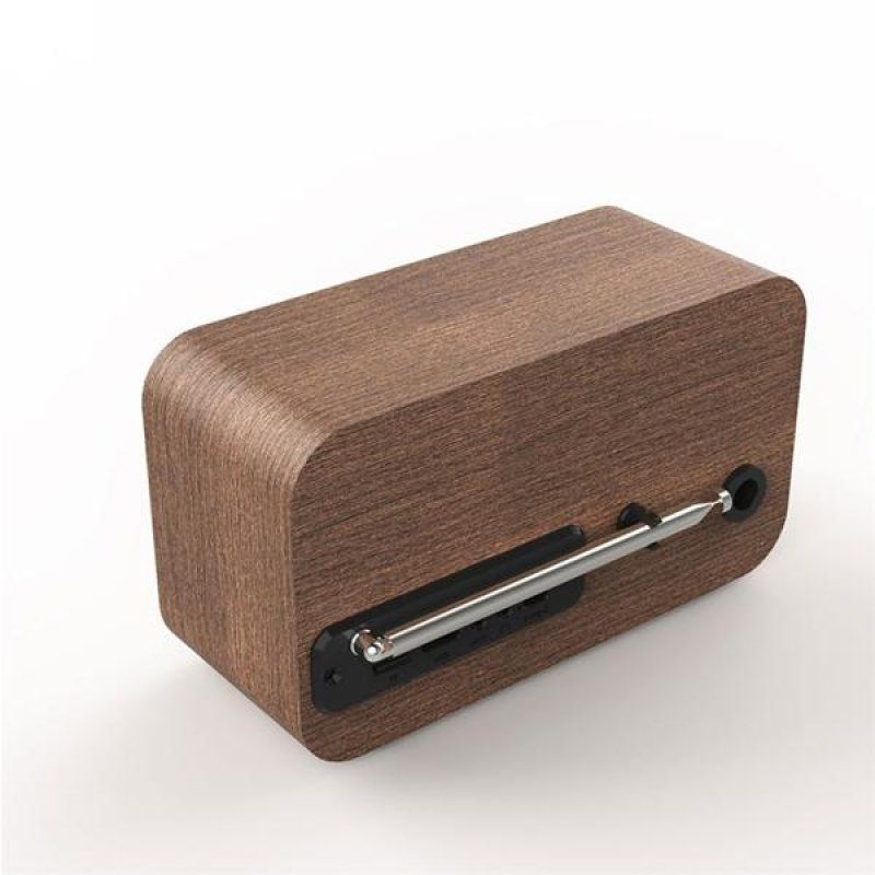 Une radio Couleur Bois à l’allure vintage associée aux dernières techno *