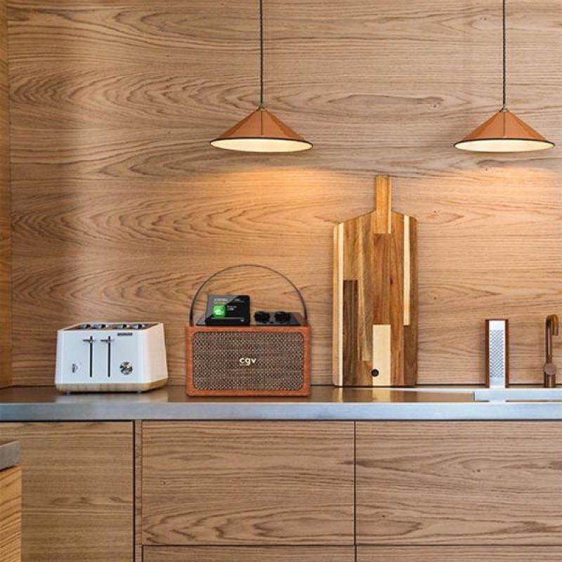 La radio au design vintage avec technologie DAB *