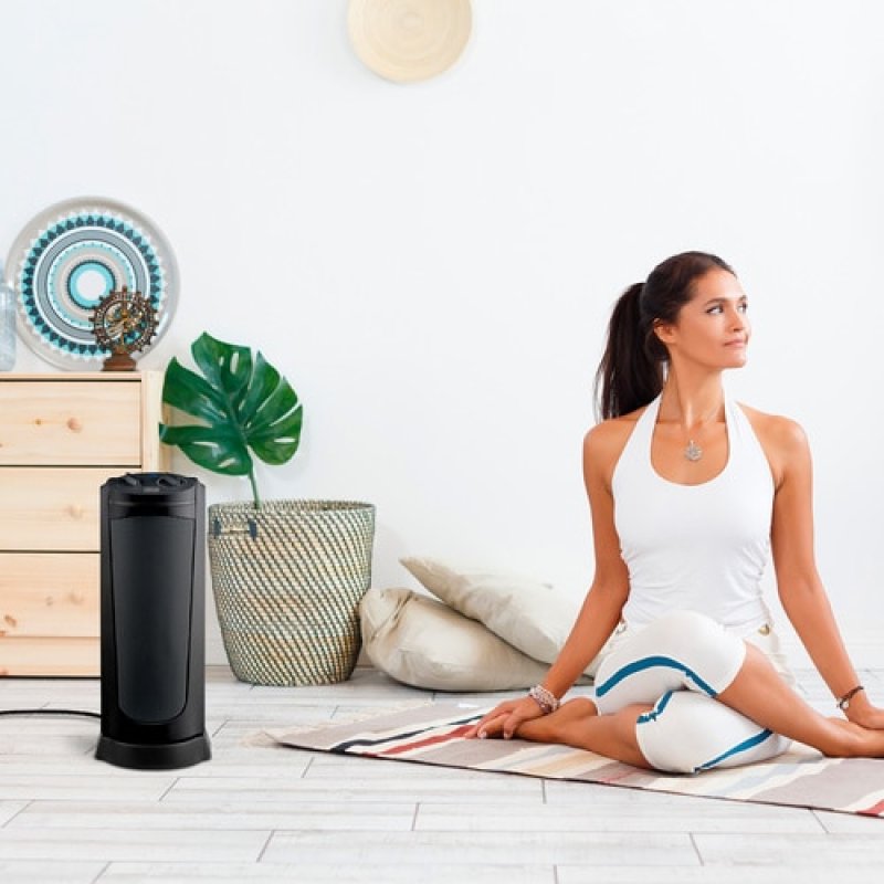 Black & Decker BXSH2002E appareil de chauffage Intérieure Noir 2000 W Chauffage de ventilateur électrique