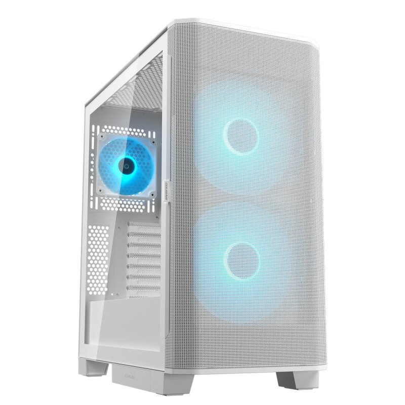 COUGAR Midi Tower Case, Airface FLO, ARGB, White