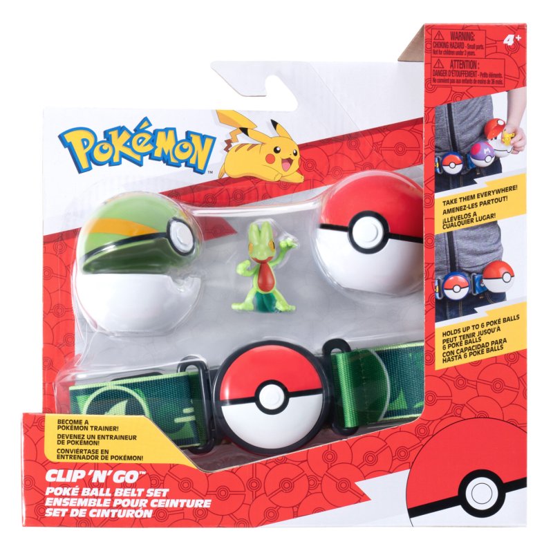 Pokémon - Clip N Go Belt Set Treecko (PKW4170)