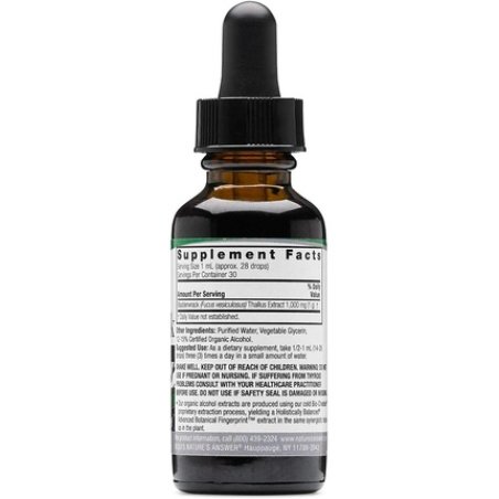 Nature's Answer Bladderwrack Thallus with Organic Low Alcohol 1 Fluid Ounce