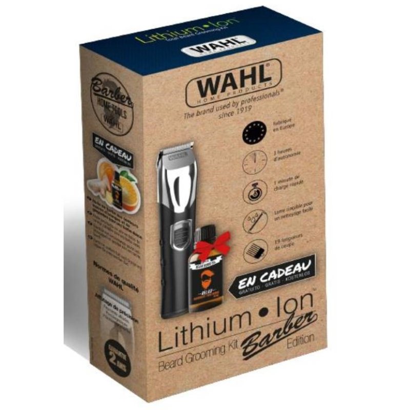 Wahl Lithium Ion Total Black Metallic