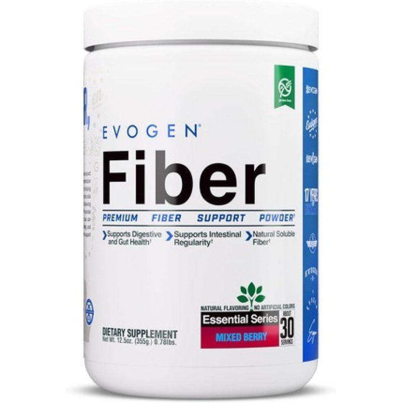 Evogen Fiber Premium Fiber Powder Supplement for No Bloat and Gut Health