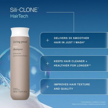 Living Proof No Frizz Shampoo for Frizz Control Smoothness and Shine 710ml