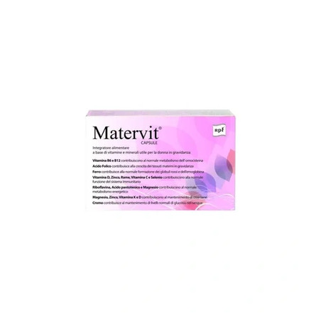 Rpf Srl Matervit Integrated Diet 30 Capsules