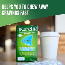 Nicorette Original Flavour Gum Nicotine 210 Pieces