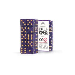 Q Workshop Dice Set Full Pack D6 Shimmering Purple (20)