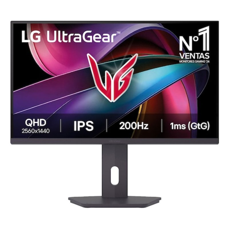 MONITOR LG ULTRAGEAR 27" 27G610A-B QHD IPS 1 MS 200HZ REGULABLE PIVOTABLE